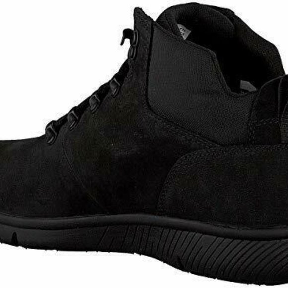 TIMBERLAND MEN'S BOLTERO SHOE HIKER BLACK NUBUCK - Picture 5 of 13